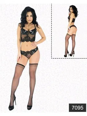 Elawin Elawin Güpürlü Parlak Lateks Takım 7095