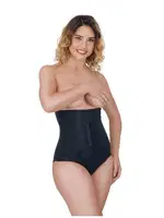 Emay 2932 Karın Destekleyici Slip Korse Siyah