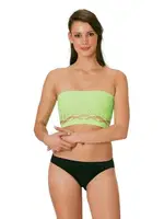 Emay 4050 Seamless Çift Katlı Örme Straplez Büstiyer Yeşil görsel 6