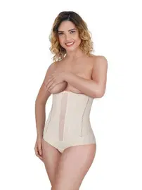 Emay Emay Altı Agraflı Özel Slip Body Siyah Korse 2886