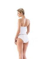 Emay Bel Korse 2025 Beyaz detay görünüm