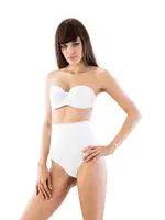 Emay Çift Kat String Korse 2020 Beyaz