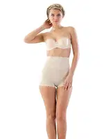 Emay Dikişsiz Toparlayıcı Double Boxer Korse 2022 Ten görsel 13