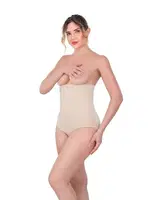 Emay Mi 2080 Dikişsiz Agraflı Slip Korse Ten görsel 5