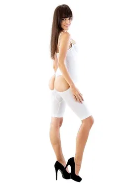 Emay Emay Seamless Göğsü Ve Popo Açık Uzun Paçalı Boxer Boy Korse 2038 - Alternatif Görünüm