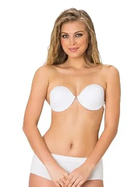 Emay Emay Sırtı Şeffaf Desteksiz Straplez Sütyen 721