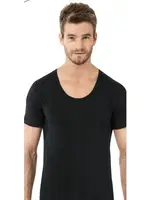 Erkek Açık Yaka Fanila 1096-A Öztaş Siyah