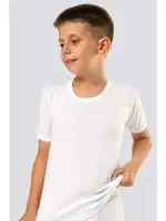 Erkek Çocuk Bisiklet Yaka Fanila (2'li Paket) Türen 302 Beyaz