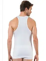 Erkek Elegant Sporcu Atlet Öztaş Y1904 Beyaz detay görünüm