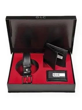 G & C Collection Erkek Kemer Cüzdan Set - G&c Collection 515