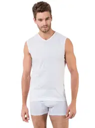 Öztaş Erkek Kolsuz V Yaka Öztaş A1009