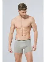 Erkek Likralı Boxer (2'li Paket) Türen 126/GRİ Gri