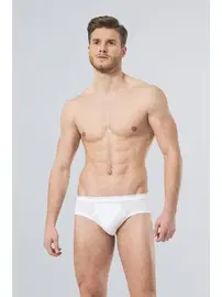 Türen Erkek Likralı Slip Türen 166/BEYAZ