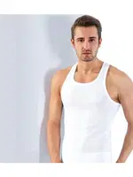 Erkek Sporcu Atlet Lüx DRM 1008 Beyaz görsel 5