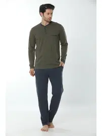 Öztaş Erkek Uzun Kollu Pijama Takım 12003-A Öztaş