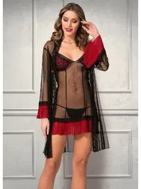 For Dreams For Dreams Joi 4971 Tül Gecelik Takımı