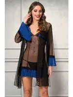 For Dreams Joi 4971 Tül Gecelik Takımı görsel 5