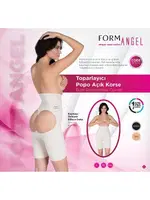 Form Angel 5000 Toparlayıcı Popo Açık Korse Ten