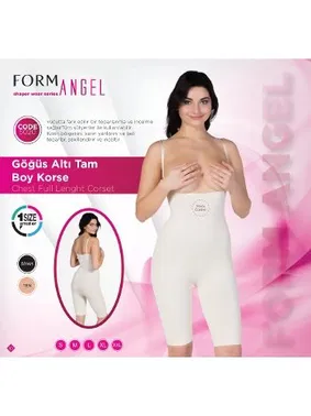 Form Angel Form Angel 5020 Gögüs Altı Tam Boy korse