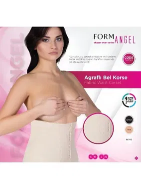 Form Angel Form Angel 5050 Ağraflı Bel Korse