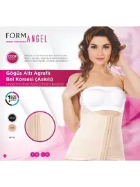 Form Angel Form Angel 5060 Gögüs Altı Ağraflı Bel Korse Askılı