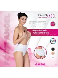 Form Angel Form Angel 5205 Dikişsiz Yüksek Bel Bato