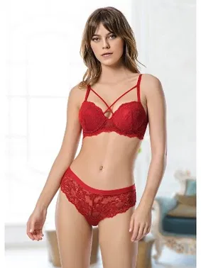 Godewo Godewo Berry Dolgusuz Dantel Sütyen Takım TK20206