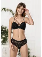 Godewo Berry Dolgusuz Dantel Sütyen Takım TK20206 Siyah farklı açı