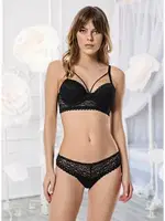 Godewo Dolce Sütyen Takımı Dolgusuz TK20203 Siyah