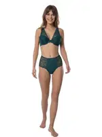 Godewo Emerald Sütyen Takımı Dolgusuz TK20201 Zümrüt Yeşil farklı açı