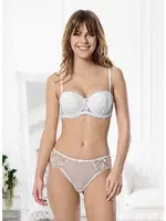 Godewo Fairytale Brode Sütyen Takımı TK20214 Ekru