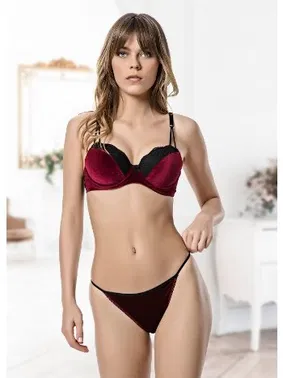 Godewo Godewo Velvet Dolgusuz Sütyen Takımı TK20213