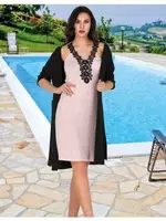 Güpürlü Gecelik ve Sabahlık Takım Lady 566 Görsel