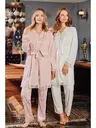 Hamile Lohusa 3 Lü Pijama Sabahlık Takım Bone Club 5104