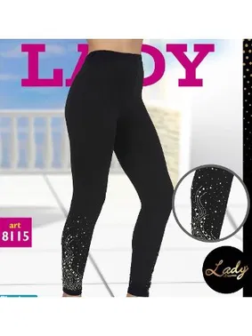 Lady İşlemeli Tayt Lady 8115