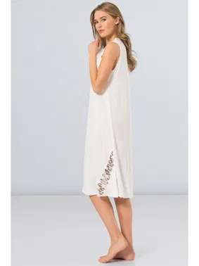 Türen Kadın Battal Gecelik Türen 3124/KREM - Alternatif Görünüm