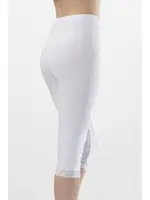 Kadın Dantelli Uzun Tayt Türen 259/BEYAZ Beyaz detay görünüm