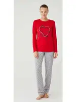 Kalpli Pijama Takım Mod Collection 3357 detay görünüm