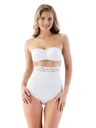 Emay Kaymayı Önleyen Silikon Korse Emay Dikişsiz Beli Dantel 2028