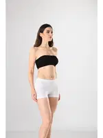 Kısa Paçalı Kadın Modal Boxer Miss Fit 14666 Siyah farklı açı