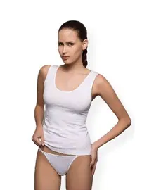 Kom Kom Bayan Basic Singlet Pamuklu Atlet