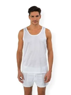 Kom Kom Erkek Atlet - Elite Pamuk Merserize Askılı Erkek Atlet