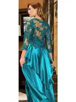 6'lı Saten Dantelli Gecelik Sabahlık Takımları Seti Jeremi 995 detay görünüm