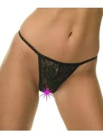 La Blinque La Blinque Dantel Ağı Açık Kadın String-Çamaşır 376S