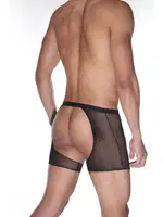 La Blinque Erkek Boxer Fantezi Çamaşır 15500 Siyah detay görünüm