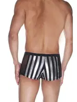 La Blinque Erkek Çizgili Boxer 15538 Beyaz detay görünüm