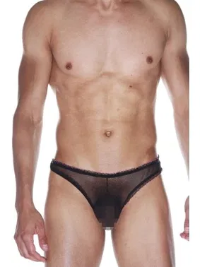 La Blinque La Blinque Erkek Siyah Tanga  Külot 15521
