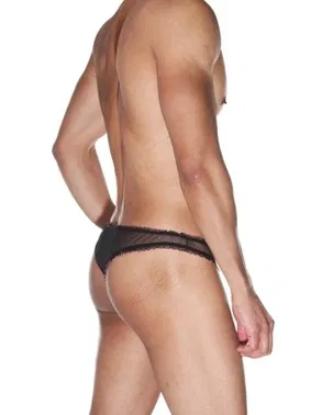 La Blinque La Blinque Erkek Siyah Tanga  Külot 15521 - Alternatif Görünüm