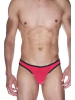 La Blinque Erkek Tranfparan  Tanga  Külot 15524 Kırmızı