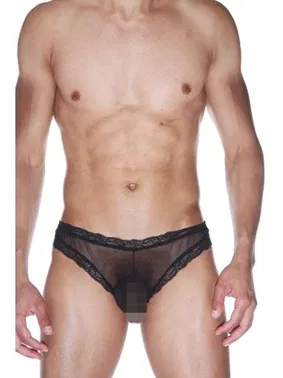 La Blinque La Blinque Erkek Transparan Tanga Külot 15510